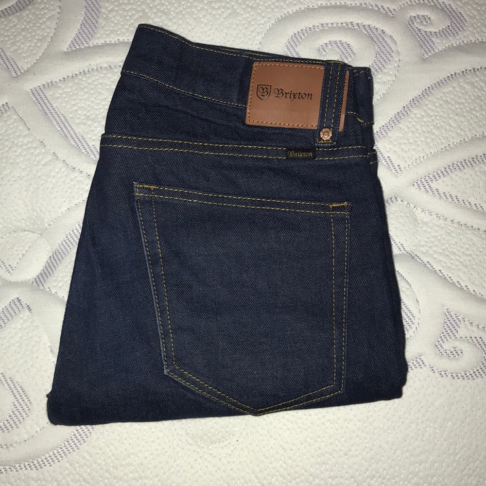 Brixton reserve denim raw denim blue 30x30